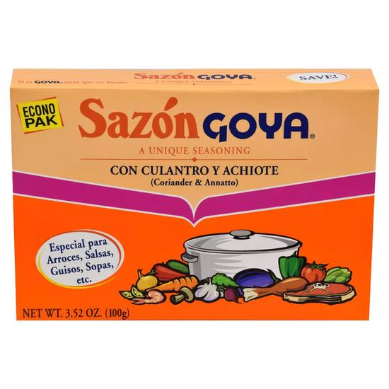 Order Goya Sason Coriander & Annatto Seasoning 1.41oz food online from Everyday Needs by Gopuff store, La Quinta on bringmethat.com