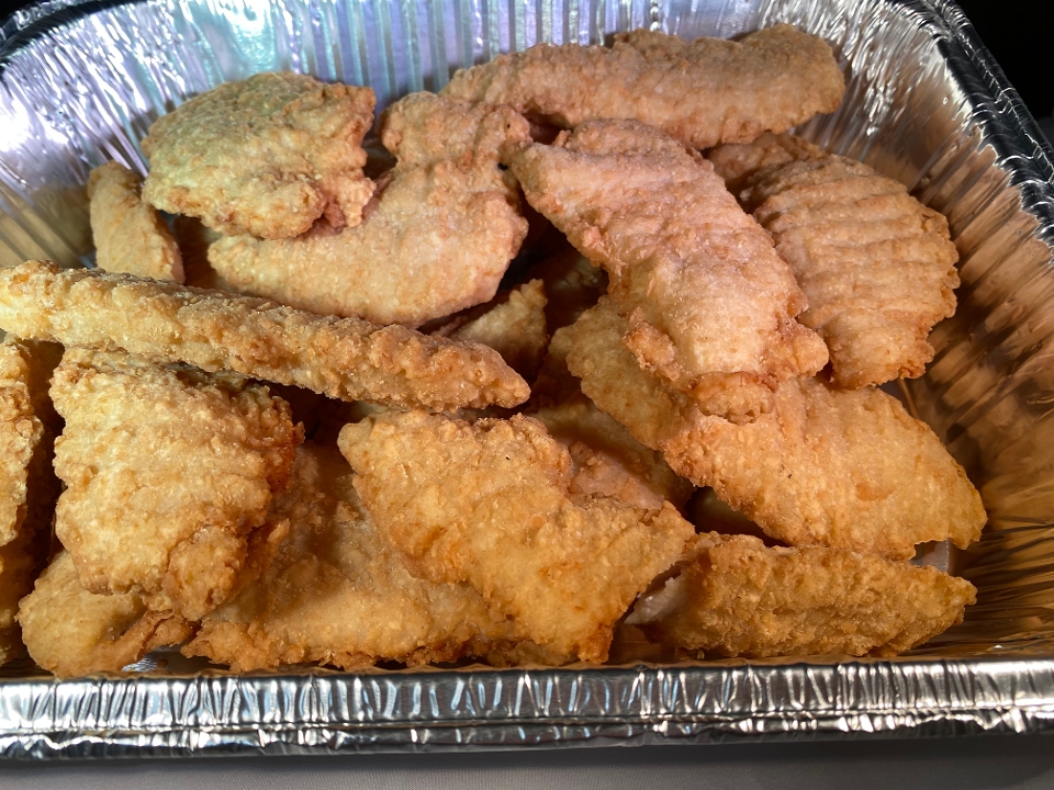 Order PAN OF CHICKEN TENDERS food online from Famous Gyro George store, Parma on bringmethat.com