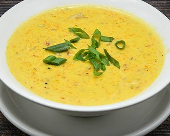 Order Baked Potato Soup food online from Saltgrass Steakhouse store, Humble on bringmethat.com