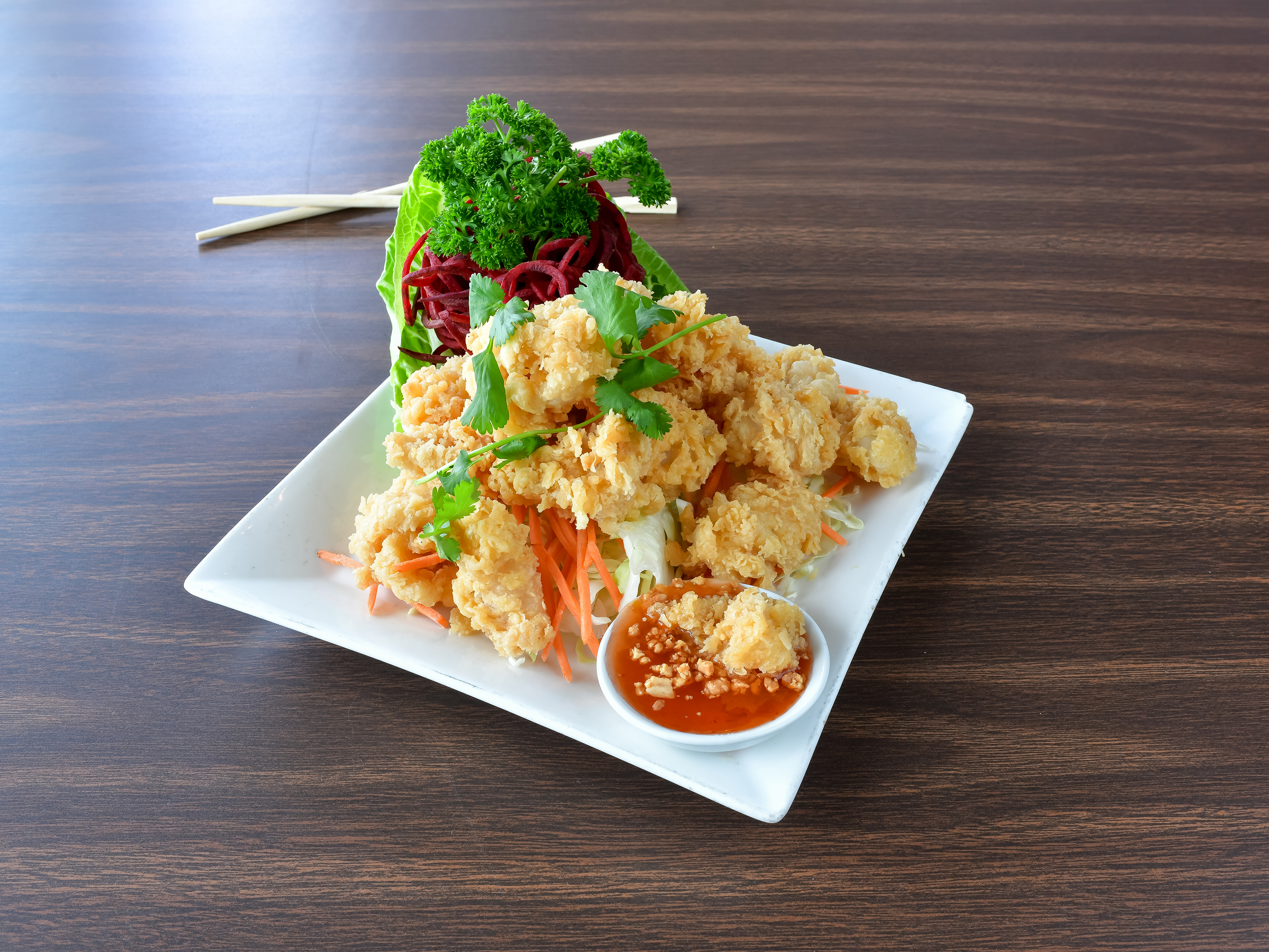 Order #8. Crispy Calamari food online from Sri-Thai store, Dublin on bringmethat.com
