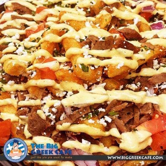Order Nikos Fries food online from The Big Greek Cafe store, Silver Spring on bringmethat.com