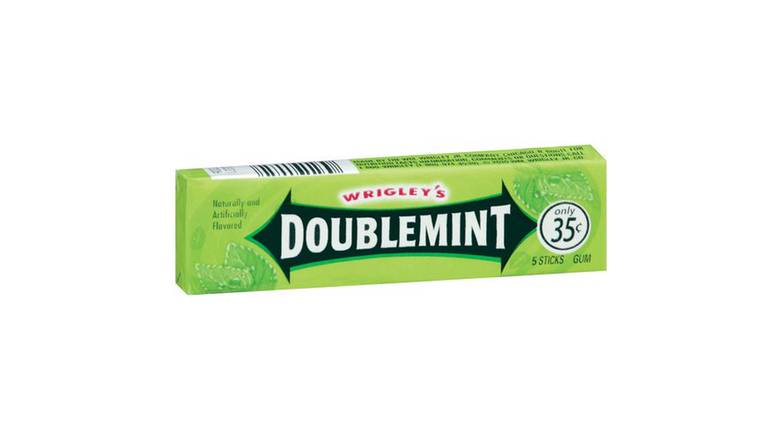 Order Wrigleys Doublemint Mint Gum- 5 Pc food online from Valero Food Mart store, Murrayville on bringmethat.com