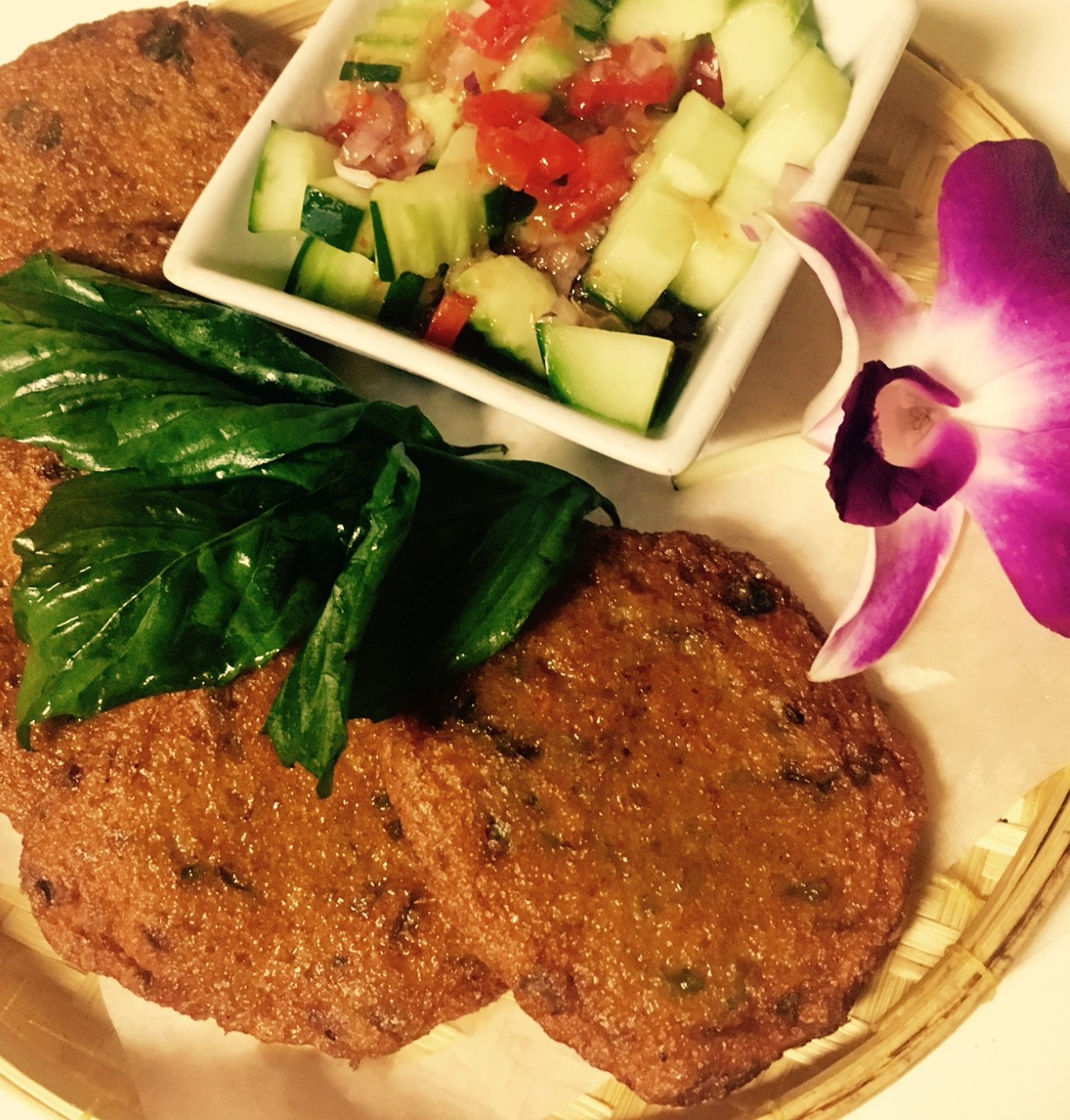 Order Fish Cake food online from The Patio Fine Thai Cuisine store, Seattle on bringmethat.com