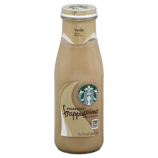 Order Starbucks Frappuccino Chilled Coffee Drink Vanilla Flavored Bottle (13.7 oz) food online from Rite Aid store, CLARKS SUMMIT on bringmethat.com
