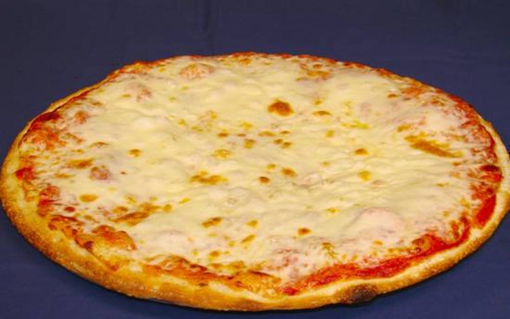 Order Double Cheese Pizza - Small food online from Cal'z Pizza Subs and Chicken Wings store, Virginia Beach on bringmethat.com