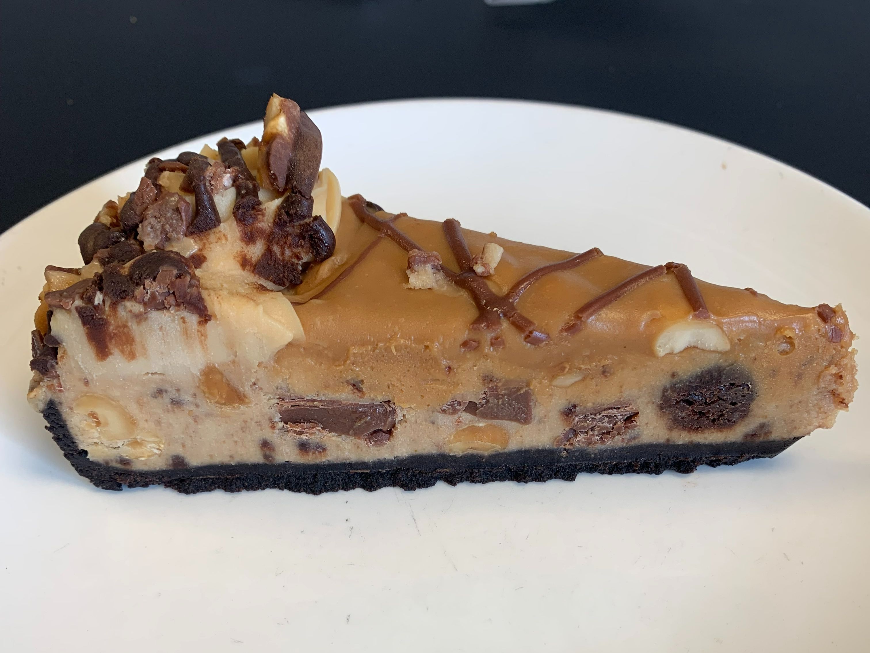 Order Caramel Peanut Butter Pie food online from The Kitchen Takeout store, Norristown on bringmethat.com