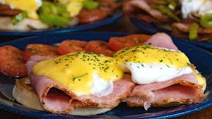 Order Eggs Benedict food online from Persy's Place store, Rumford on bringmethat.com