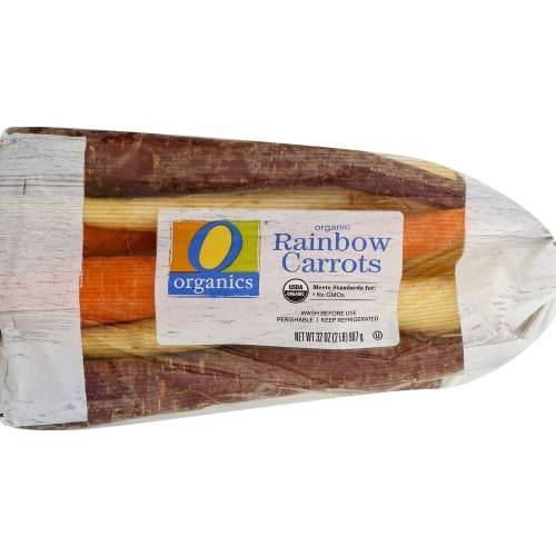 Order O Organics · Carrots Rainbow (2 Lb) food online from Shaw's store, Colchester on bringmethat.com