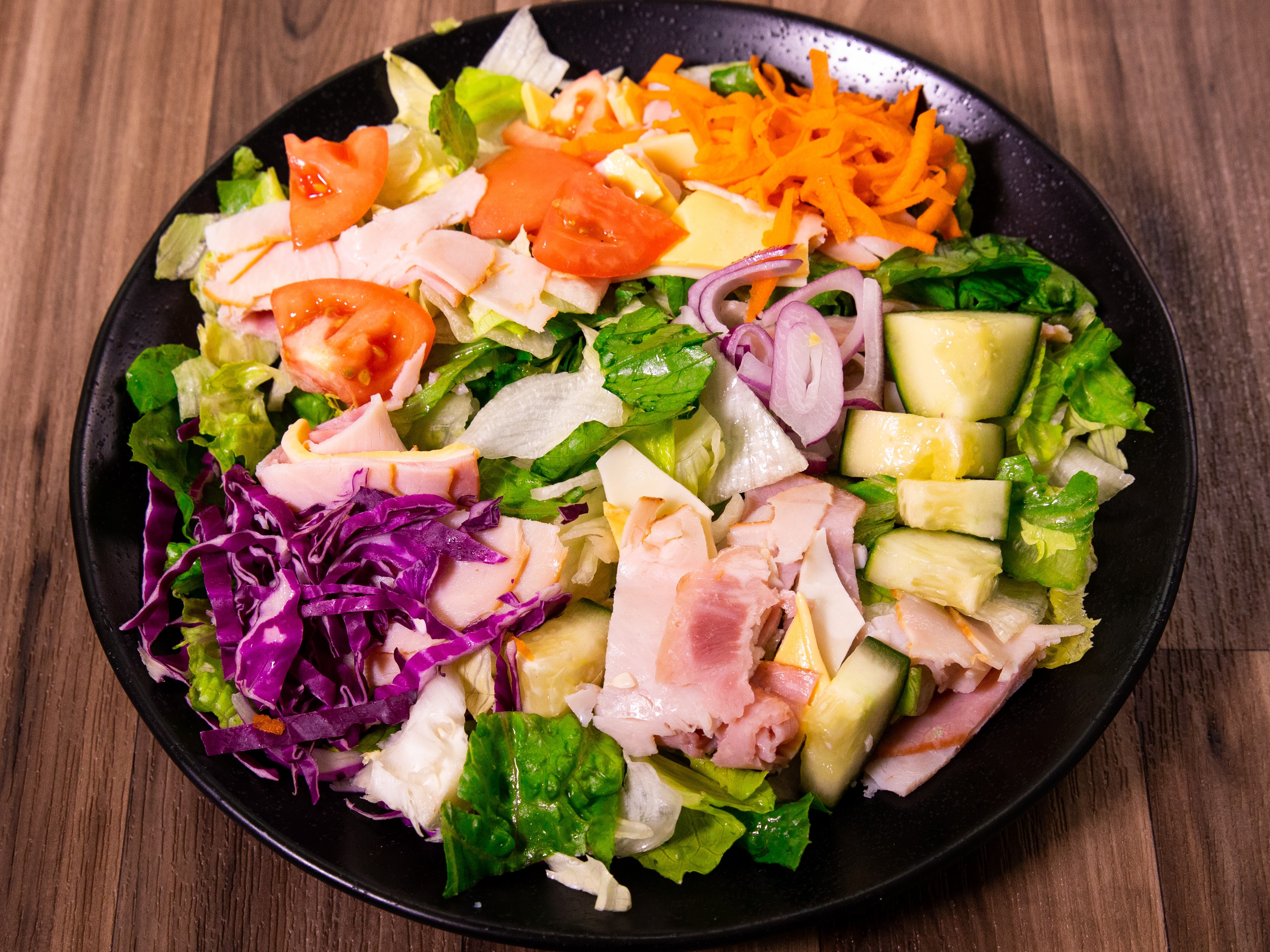 Order Chef Salad Combo food online from Murphy Deli store, Houston on bringmethat.com