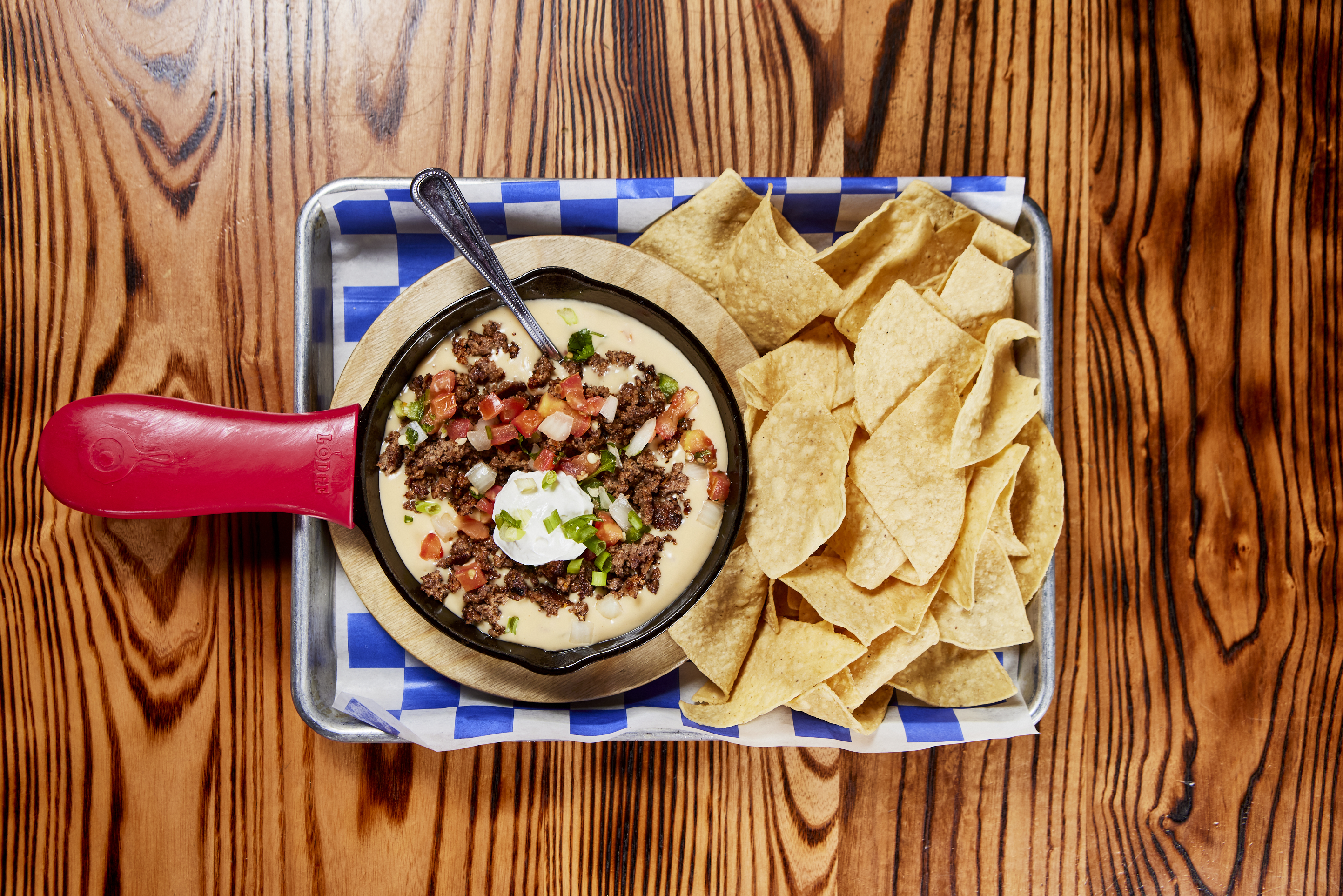 Order Loaded Queso Skillet food online from Bedford Ice House store, Bedford on bringmethat.com