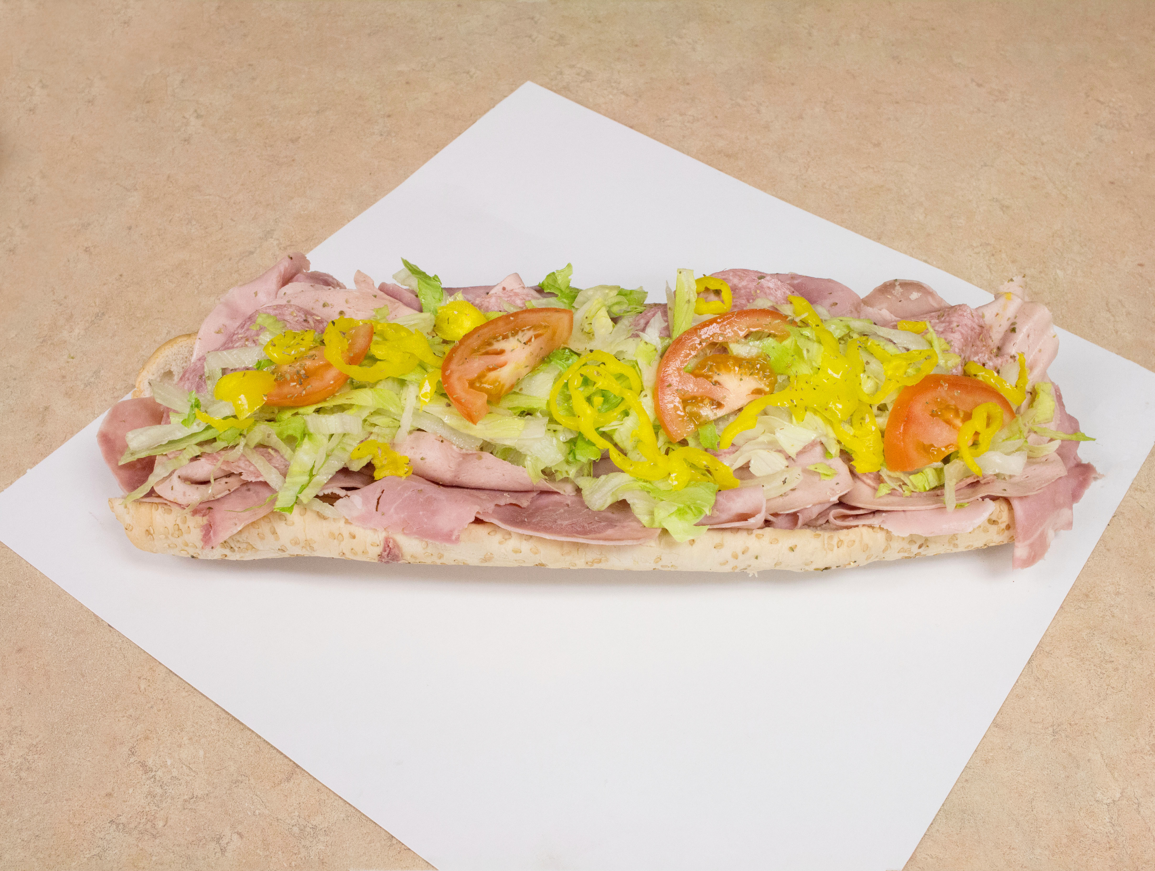 Order 12" Italian Sub food online from Grapes And Hops Market store, Waterford on bringmethat.com
