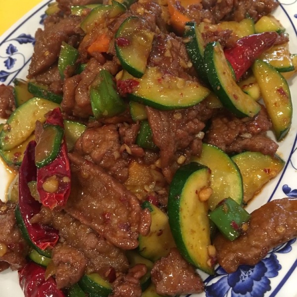 Order Hot Spicy Beef food online from Shandong Restaurant store, Oakland on bringmethat.com