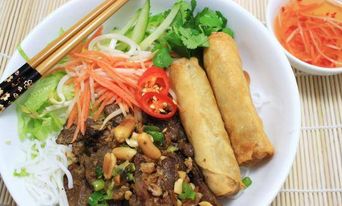 Order V1. Combo Vermicelli Noodle  food online from Boba Tea Cafe store, Niagara Falls on bringmethat.com