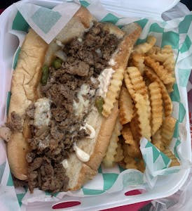 Order 7.Philly Cheesesteak food online from The Lunchbox store, Radcliff on bringmethat.com