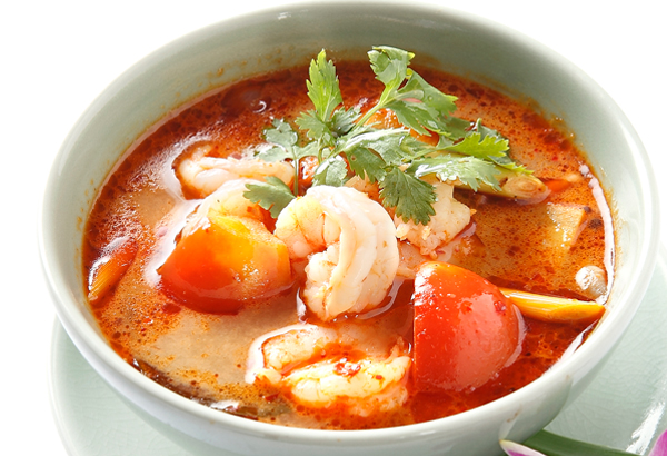 Order Tom Yum Goong Soup food online from Thai Lily Cafe store, Houston on bringmethat.com