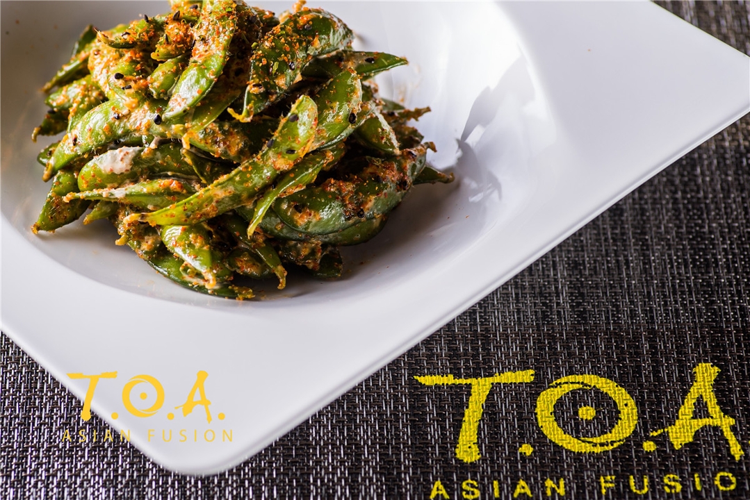 Order T.O.A. Edamame food online from Toa Asian Fusion store, Farmingdale on bringmethat.com