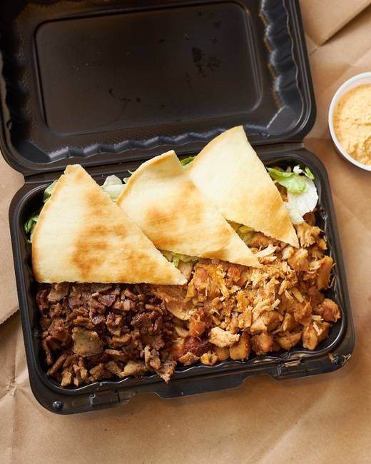 Order Small Combo food online from The Chicken And Rice Guys store, Boston on bringmethat.com