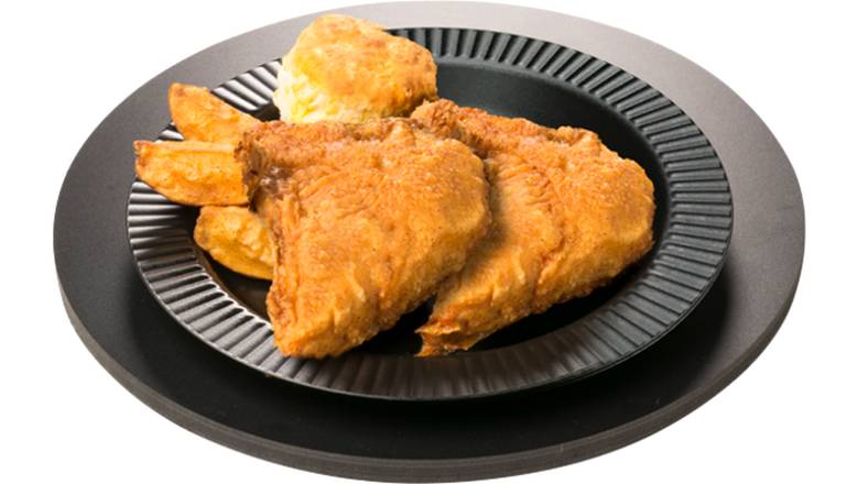 Order 2 Breast Dinner food online from Pizza Ranch store, Newton on bringmethat.com
