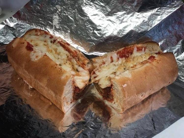 Order Sausage Parmesan Sub - 6'' food online from Verrazzanos New York Pizza store, Clearwater on bringmethat.com