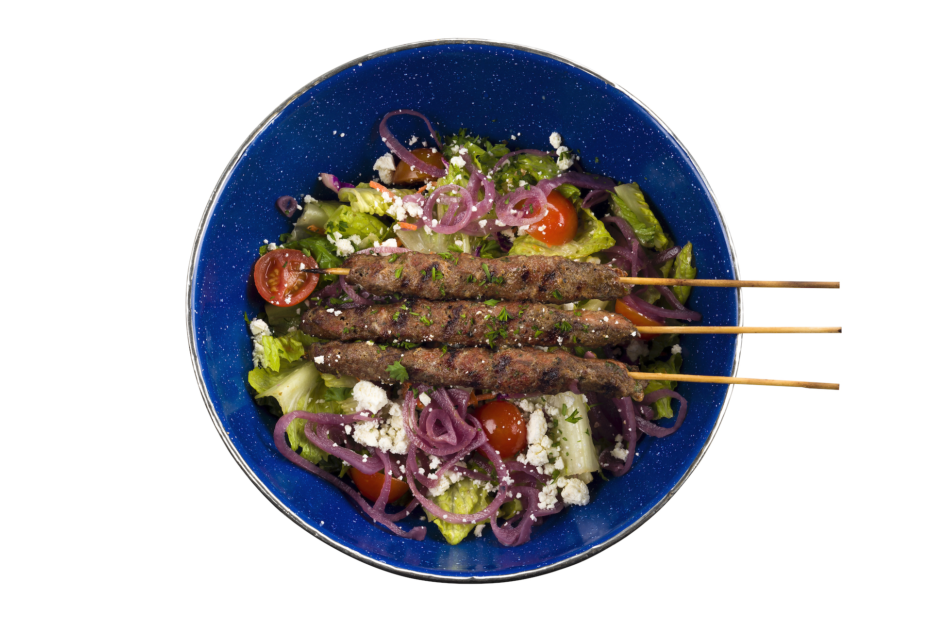 Order Beef Salad food online from Kali Greek Kitchen store, Palo Alto on bringmethat.com