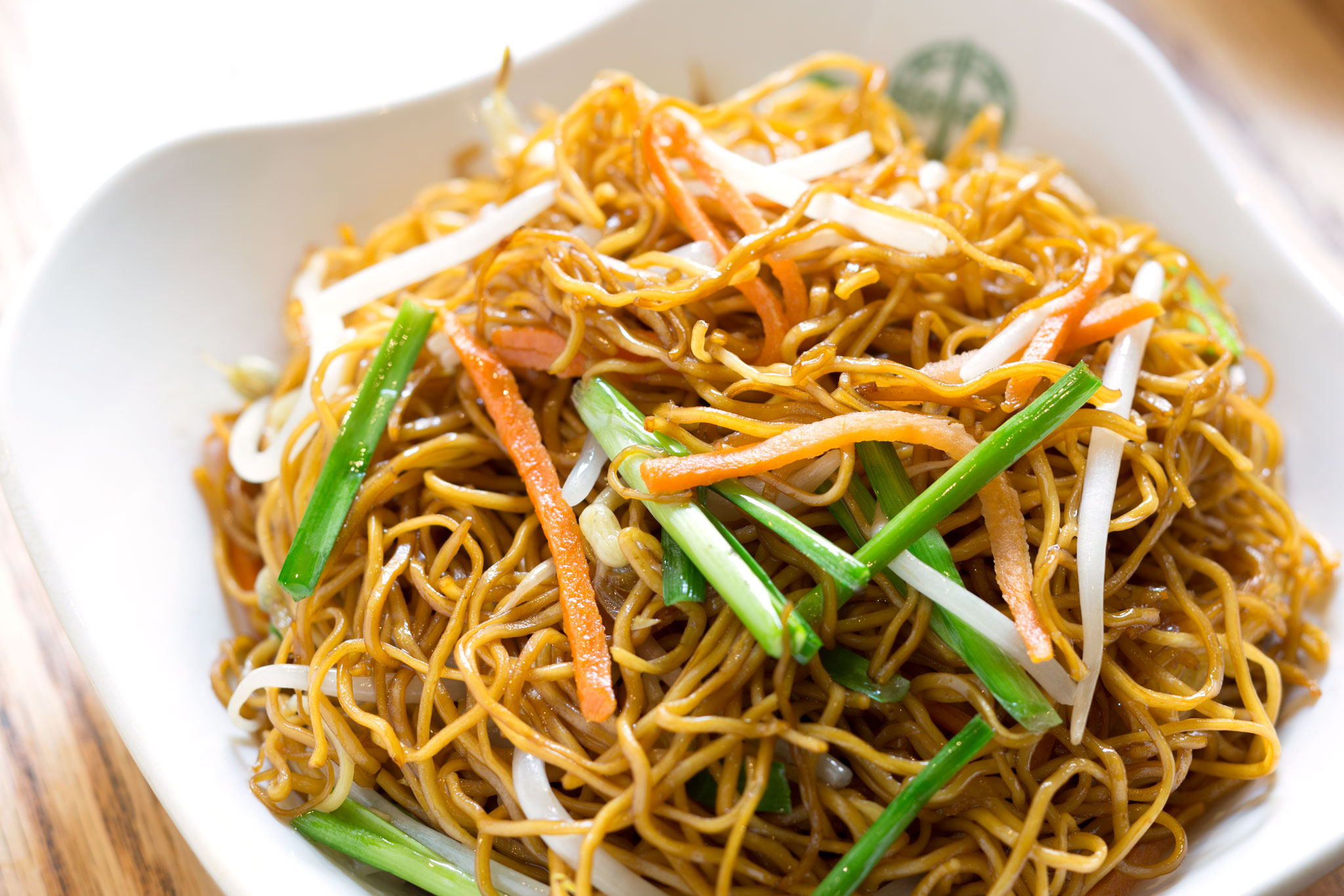 Order PF2. Pan Fried Noodles food online from Timhowan store, New York on bringmethat.com