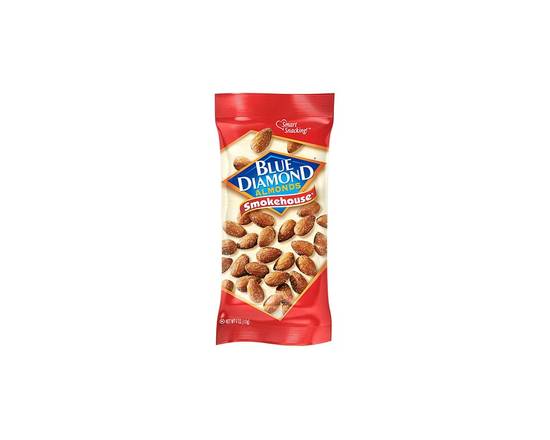 Order Blue Diamond Almonds Smokehouse 4oz food online from Extra Mile 2045 store, Antioch on bringmethat.com