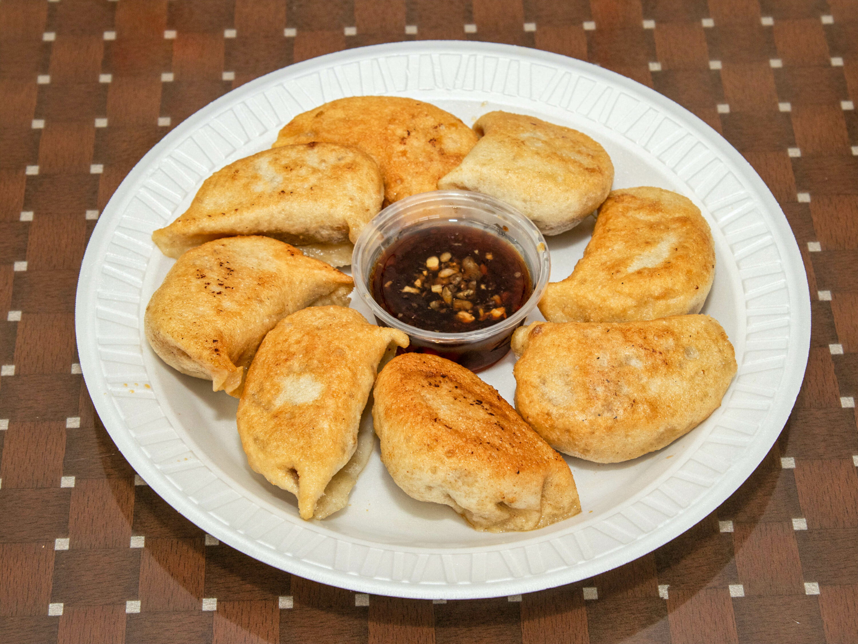 Order 8 Piece Fried Dumpling food online from China Garden store, Dover on bringmethat.com
