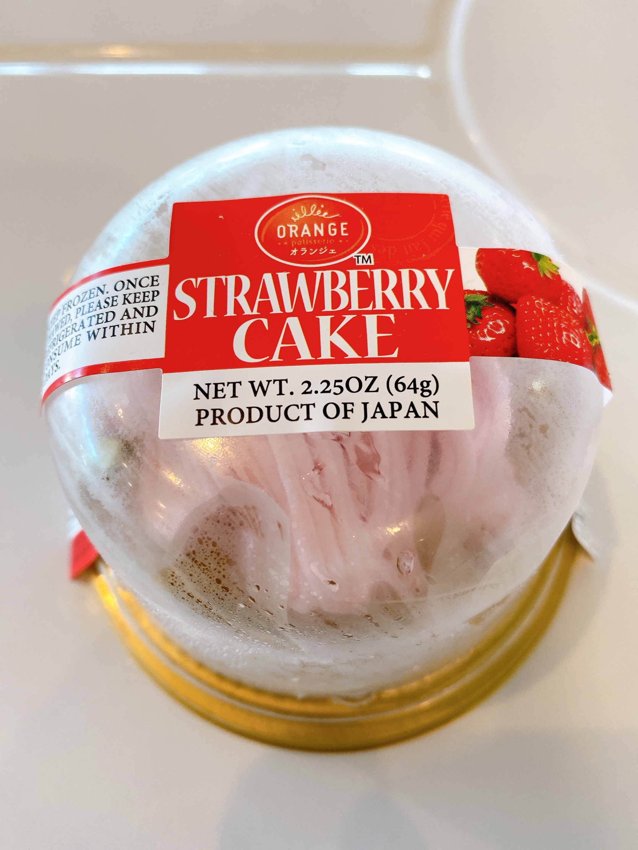Order Japanese Strawberry Cake  food online from My Thai store, Newark on bringmethat.com