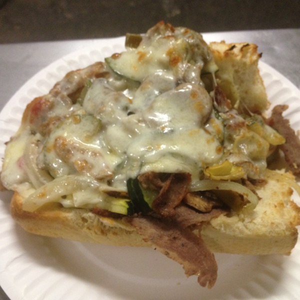 Order Philly Cheesesteak Sandwich food online from Gianni's Pizza store, Oceanside on bringmethat.com