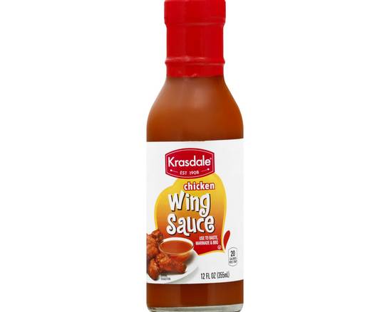 Order Krasdale Chicken Wing Sauce (12 fl oz) food online from Ctown Supermarkets store, Uniondale on bringmethat.com