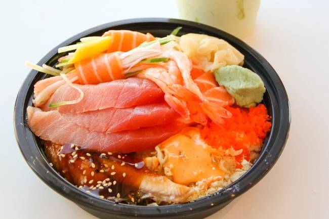 Order Chirashi food online from B Cafe store, Quincy on bringmethat.com