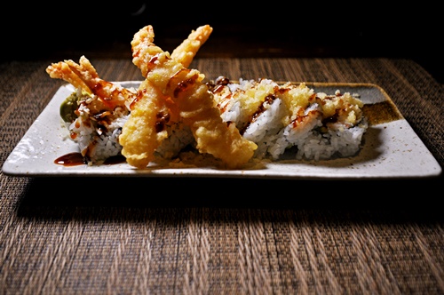 Order Shrimp Crunch Roll food online from Zono Sushi store, Glendale on bringmethat.com