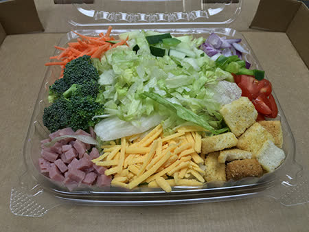 Order Salad to Go (Large) food online from Pizza Plus store, Kingsport on bringmethat.com