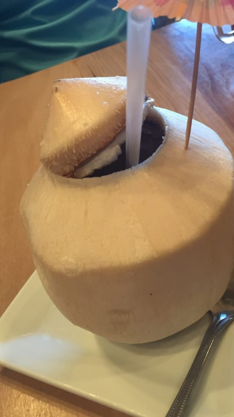 Order Whole Young Coconut Juice food online from The Dish Thai Fusion Cuisine store, Studio City on bringmethat.com