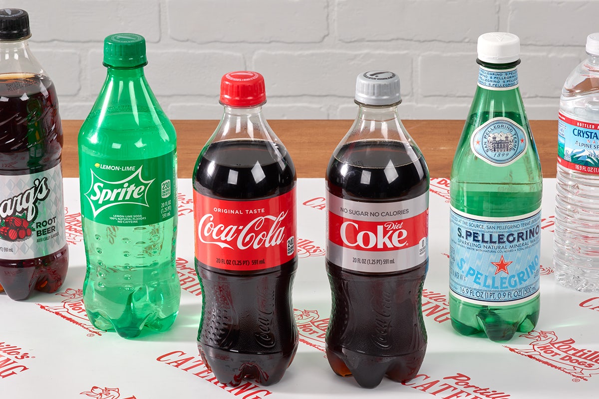 Order Bottled Drinks food online from Portillo's hot dogs and barnelli's pasta bowl  store, Chicago on bringmethat.com