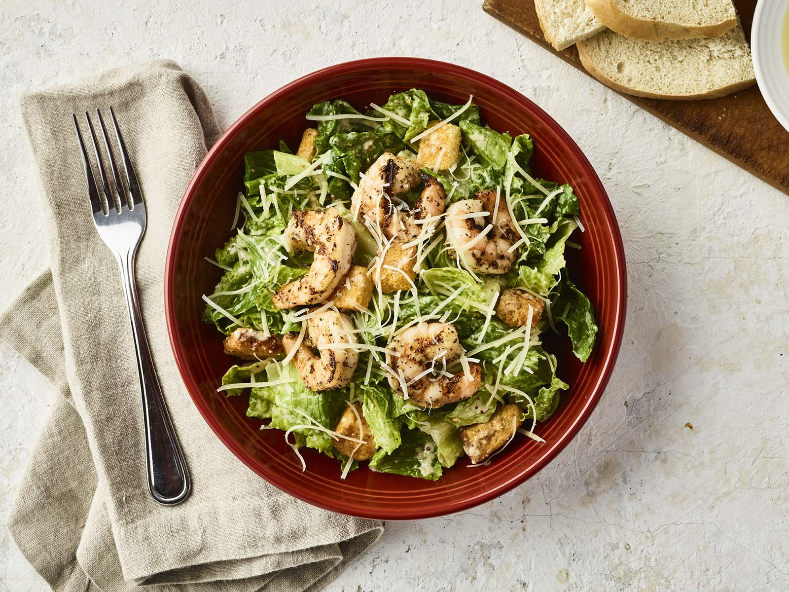 Order Caesar Salad with Shrimp food online from Carrabba's Italian Grill store, Scottsdale on bringmethat.com