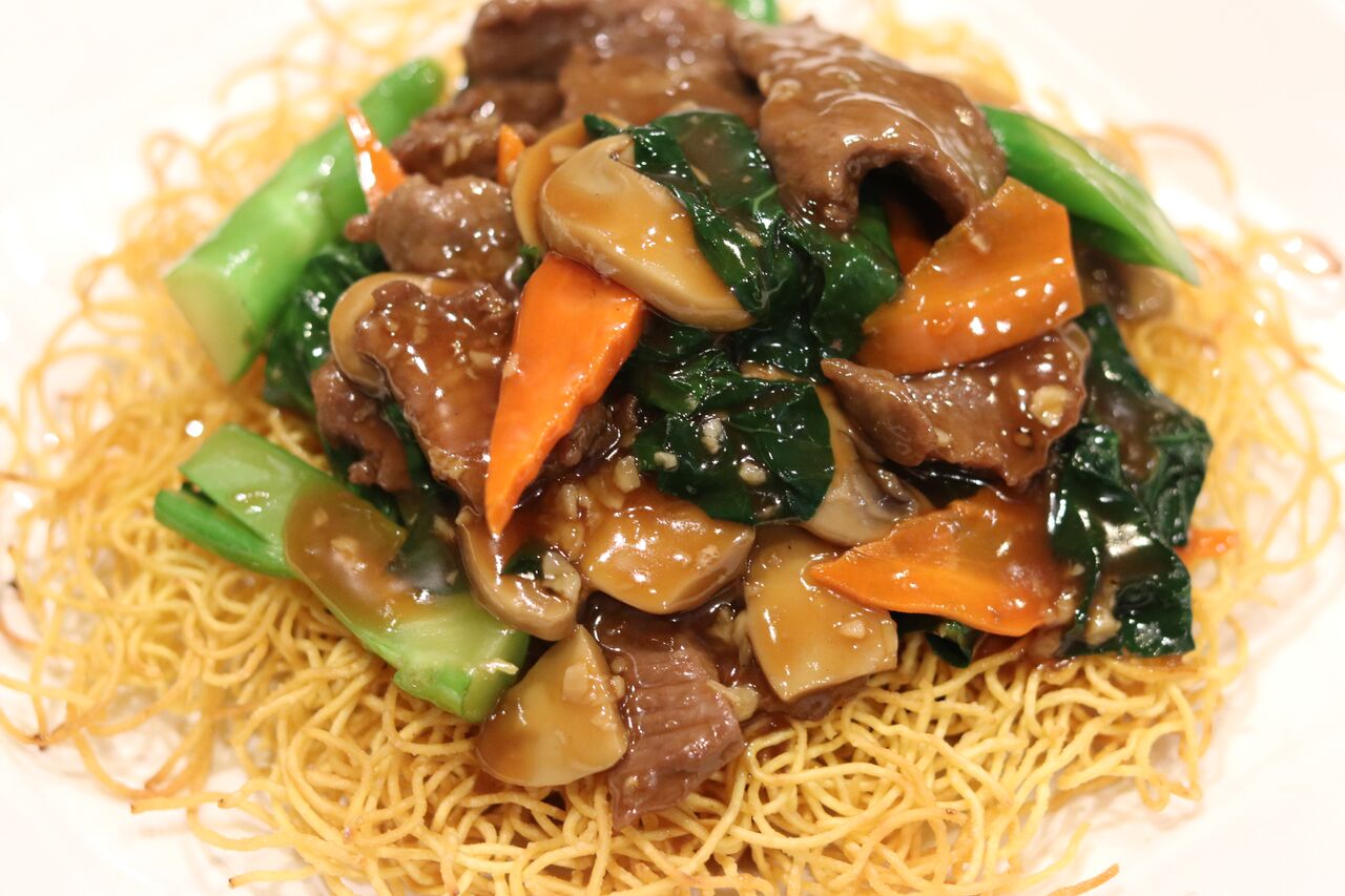 Order Hong Kong Style Chow Mein food online from Capital Noodle Bar store, Brea on bringmethat.com