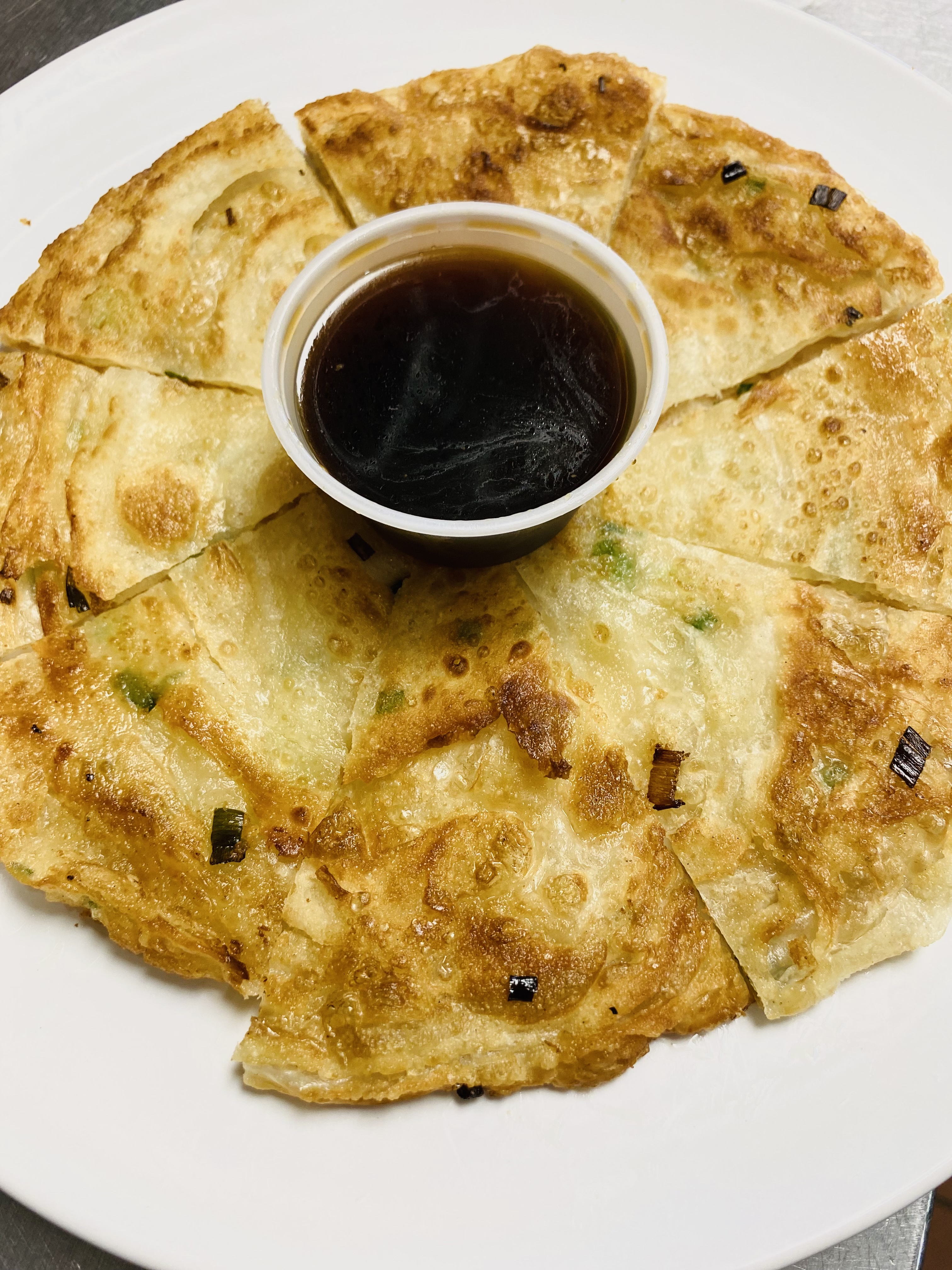 Order AO.  Scallion Pancake food online from China Wok store, Ridley Park on bringmethat.com