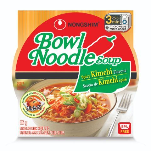 Order Nongshim Bowl Noodle Soup Spicy KimChi food online from 7-Eleven store, West Columbia on bringmethat.com