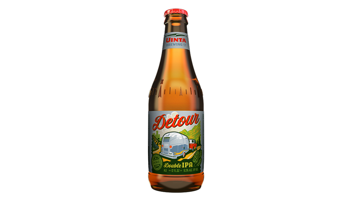 Order Uinta Detour Double IPA 6x 12oz Cans food online from Village Commons Liquor store, Camarillo on bringmethat.com