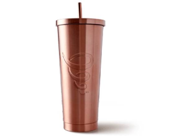 Order Holiday Tumbler - Rose Gold food online from Jamba Juice store, Modesto on bringmethat.com