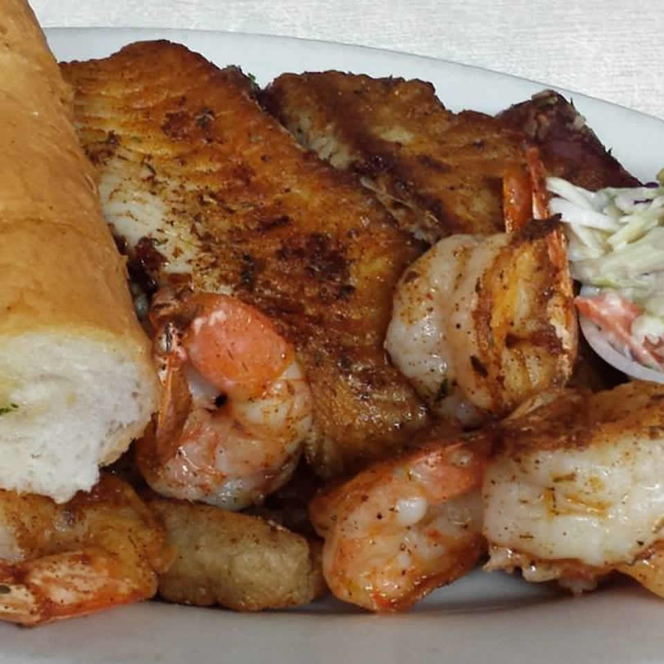 Order Seafood Platter food online from Benno Cajun Seafood Restaurant store, Galveston on bringmethat.com