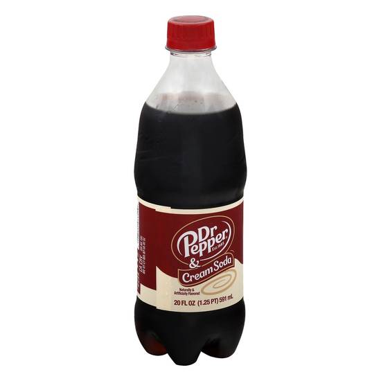 Order Dr Pepper Cream Soda (20 oz) food online from Rite Aid store, Corona Del Mar on bringmethat.com