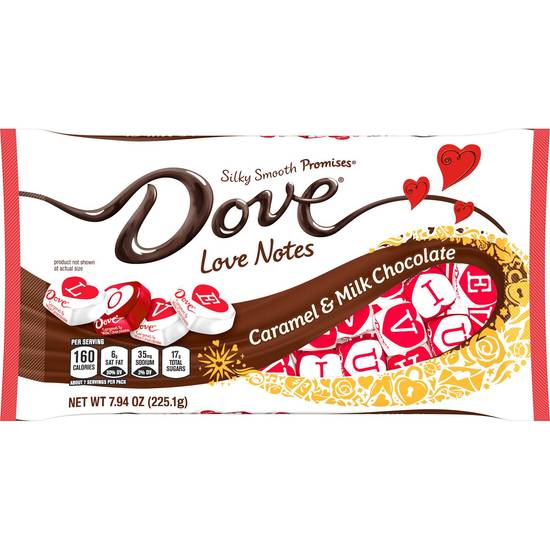 Order DOVE PROMISES Valentine's Love Notes Caramel Milk Chocolate Candy, 7.94 oz food online from CVS store, WALKERTOWN on bringmethat.com