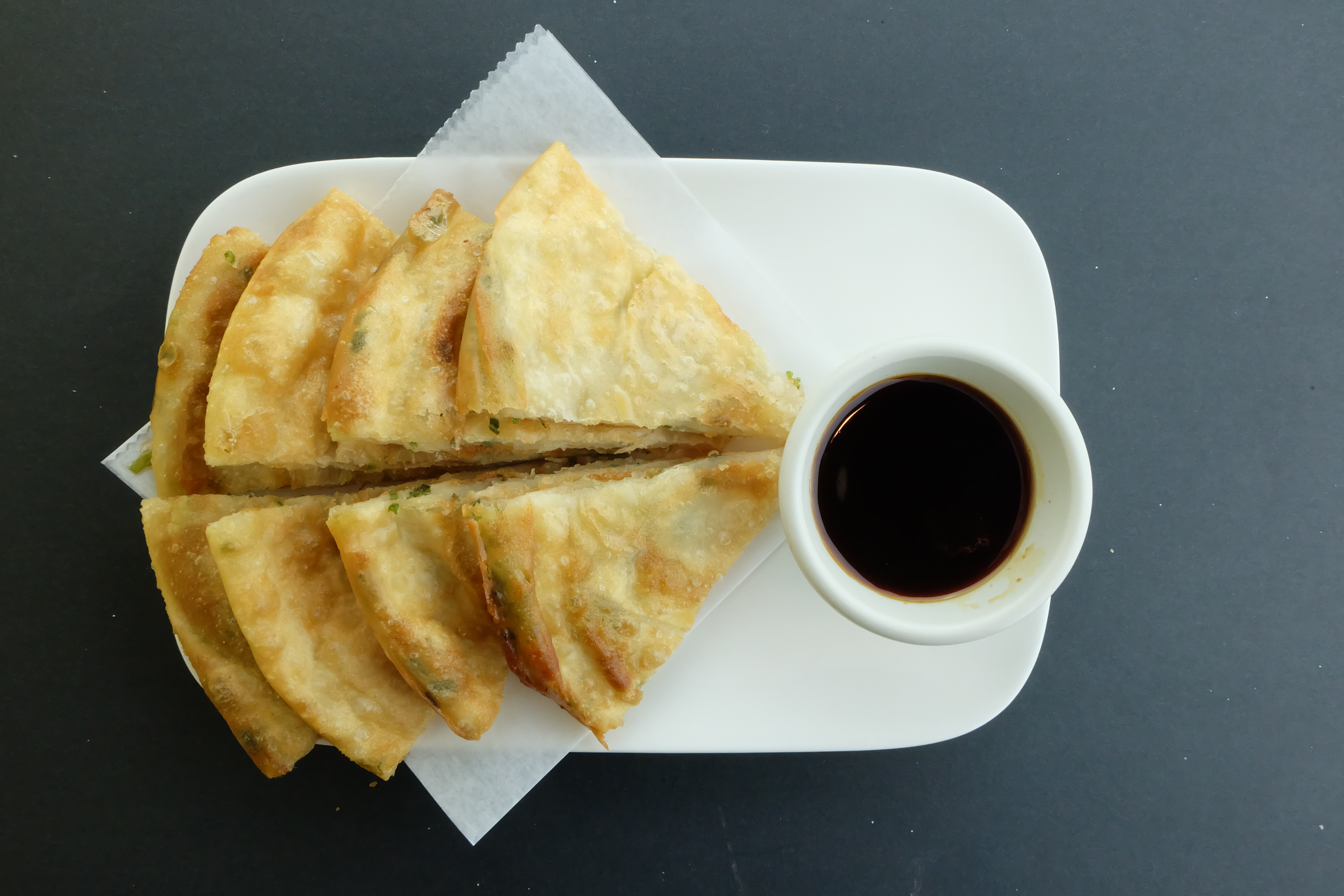 Order Scallion Pancake food online from Pho & Spice store, Waltham on bringmethat.com