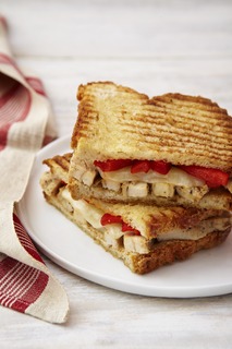 Order Chicken and Peppers Panini food online from Green Leaf's and Bananas store, Concord on bringmethat.com