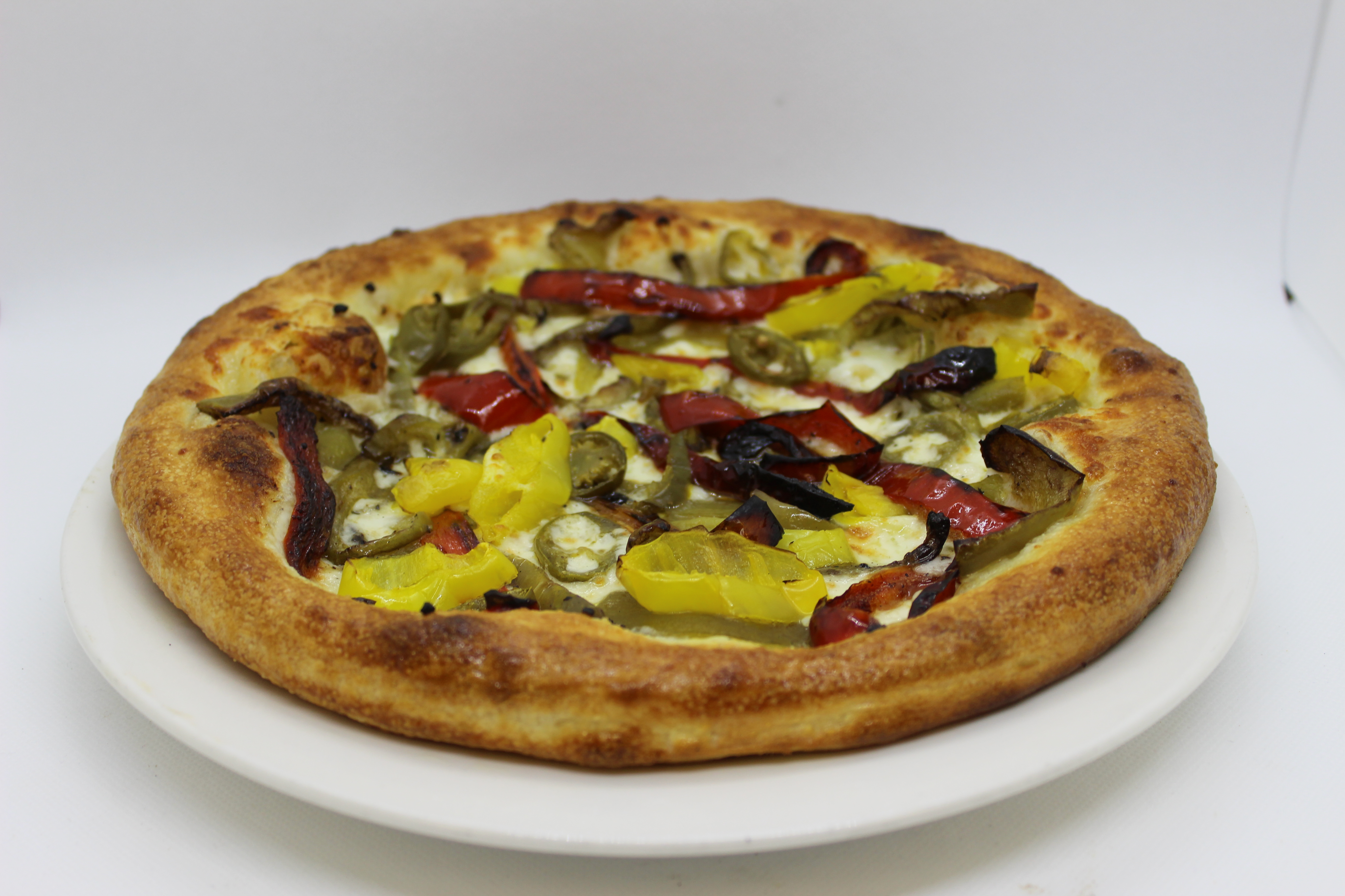 Order 5 Pepper Pizza food online from Two Mamas' Gourmet Pizzeria store, Prescott on bringmethat.com