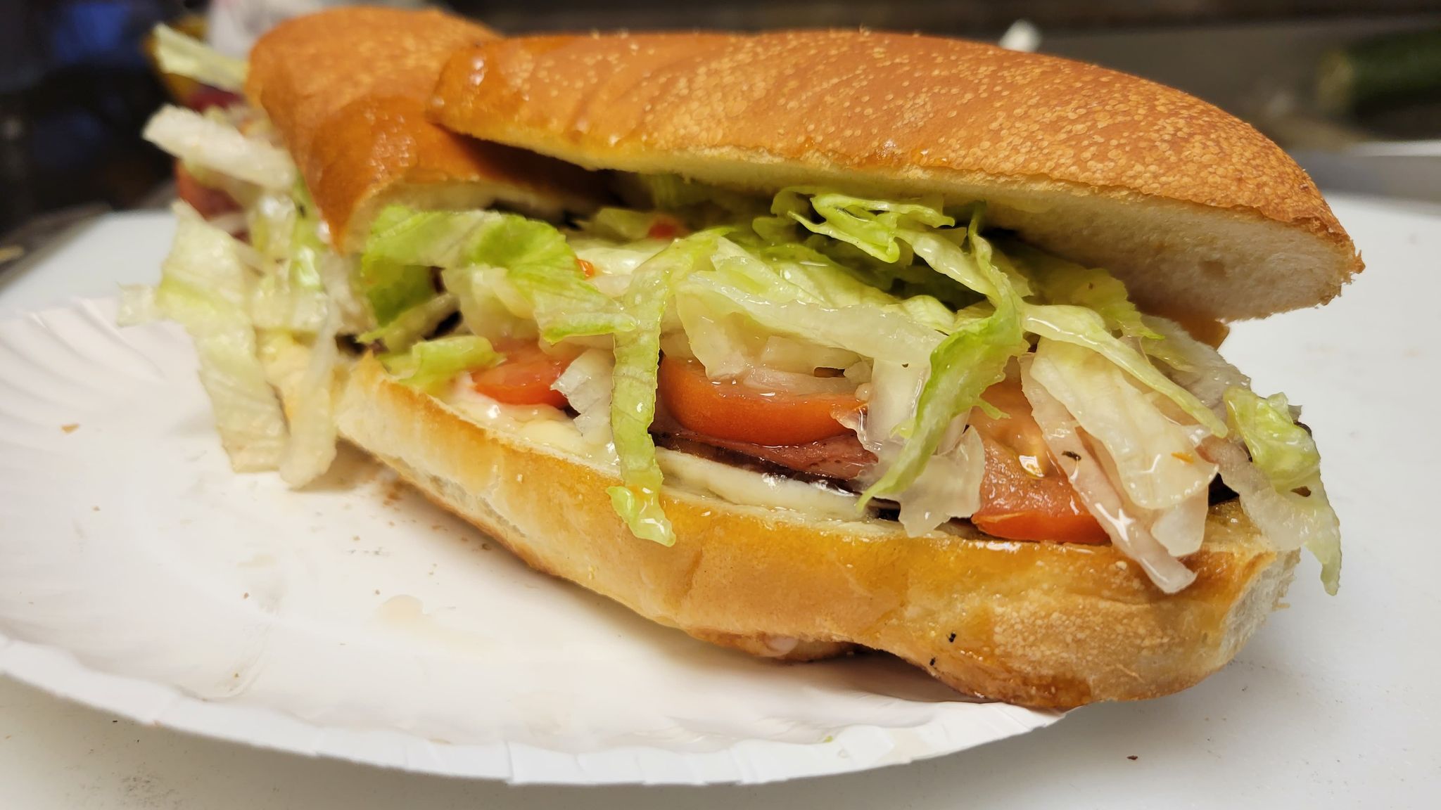 Order Ham & Cheese Sub food online from Castello Pizza store, Columbus on bringmethat.com