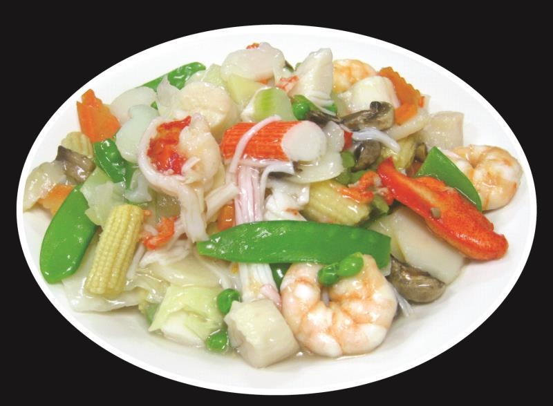 Order 75. Combination Seafoods food online from Mr Chop Suey store, Blue Island on bringmethat.com
