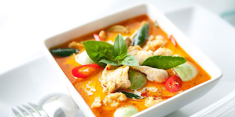 Order  Red Curry food online from Lanna Thai store, Colorado Springs on bringmethat.com